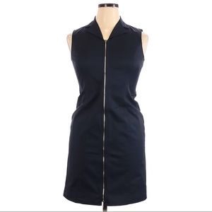Vintage Doncaster Navy Sheath Dress
